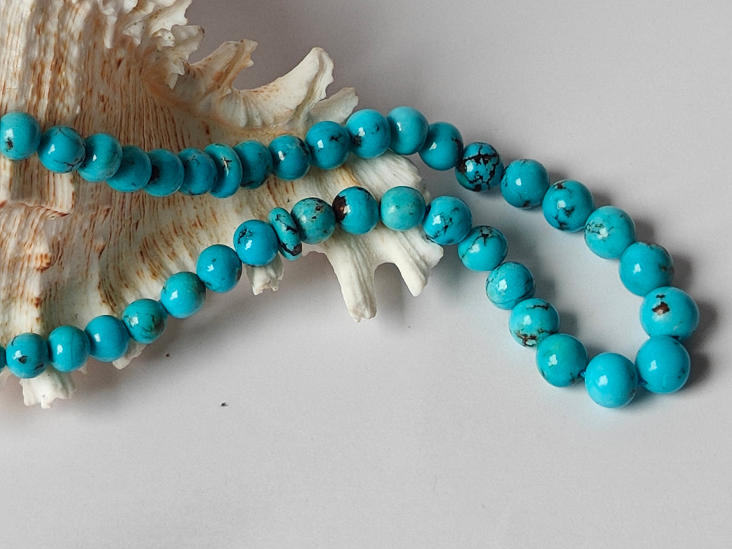 Persian Turquoise Rosary / Misbaha 66 Irregular Beads