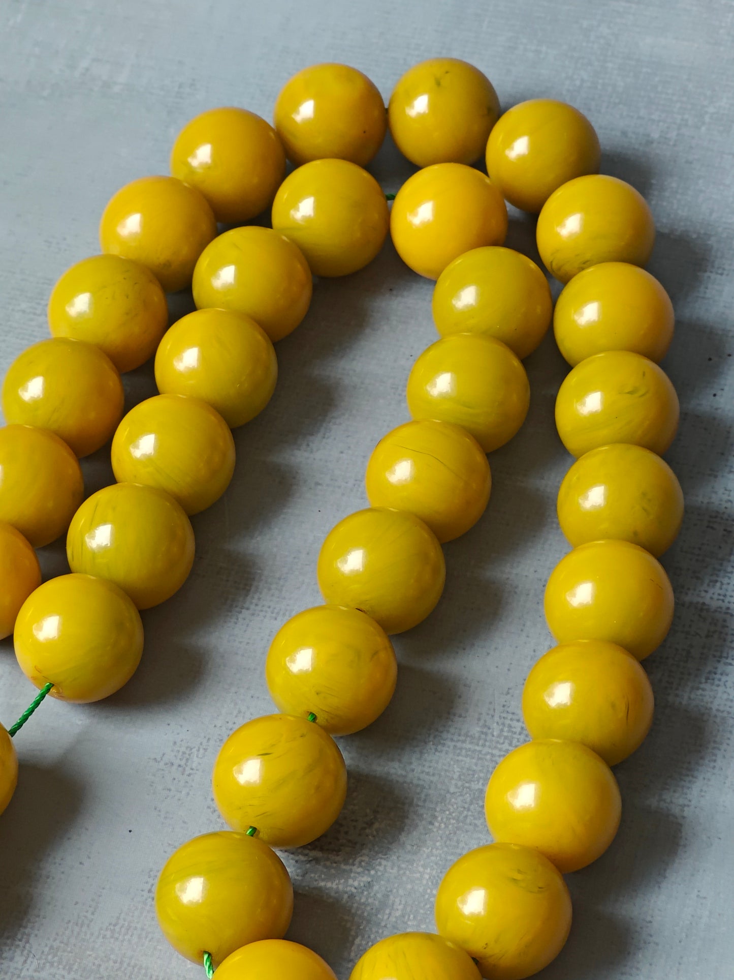 Antique Large Afghani Bakelite Rosary 33 Beads