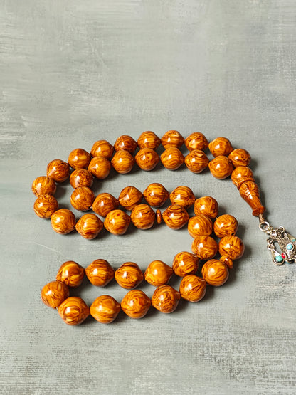 Highly Collectible German Savannah Cat Bakelite Tasbih 45 Beads