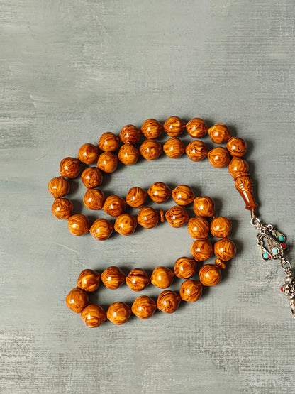 Highly Collectible German Savannah Cat Bakelite Tasbih 45 Beads