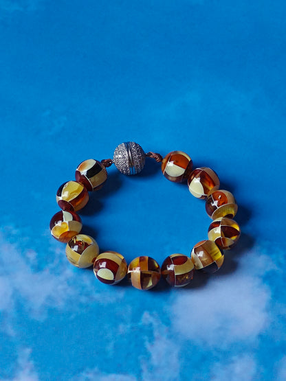 Mosaic Multicolor Amber Gift Set