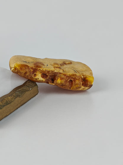 Natural Raw Cognac Amber Piece