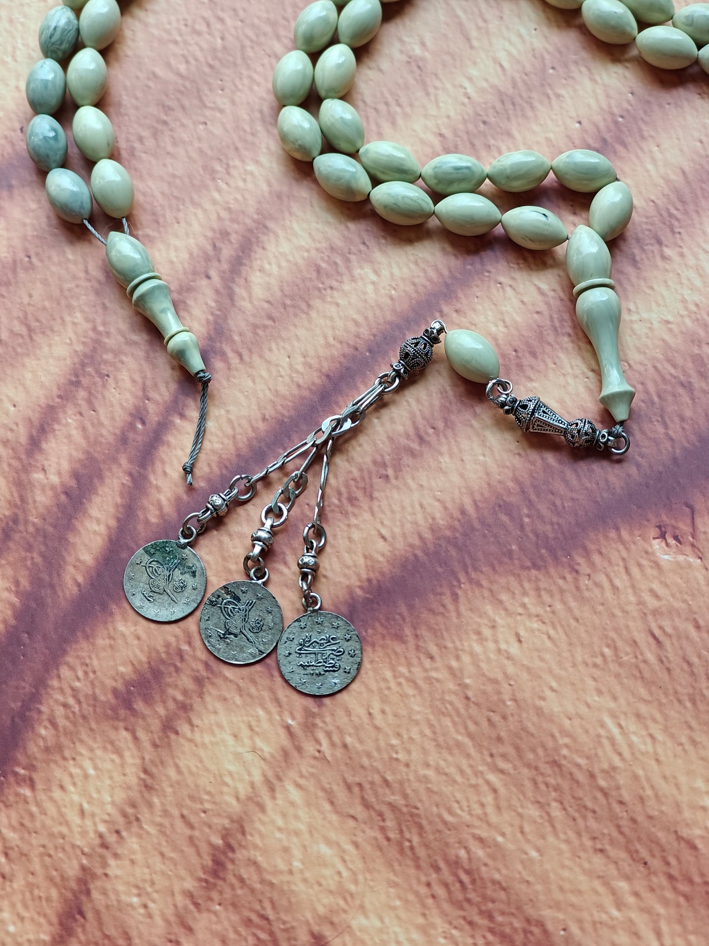Vintage Chernobyl Bakelite Tasbih – 49 Beads + 17 spare