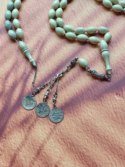 Vintage Chernobyl Bakelite Tasbih – 49 Beads + 17 spare