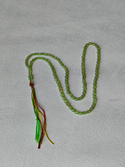Micro Light Green Shah Maqsood Rosary – 100 Beads