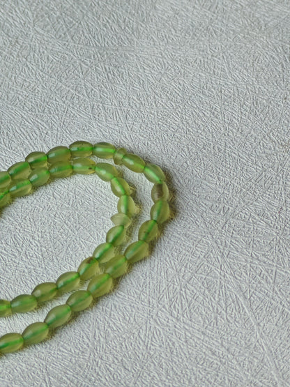 Micro Light Green Shah Maqsood Rosary – 100 Beads