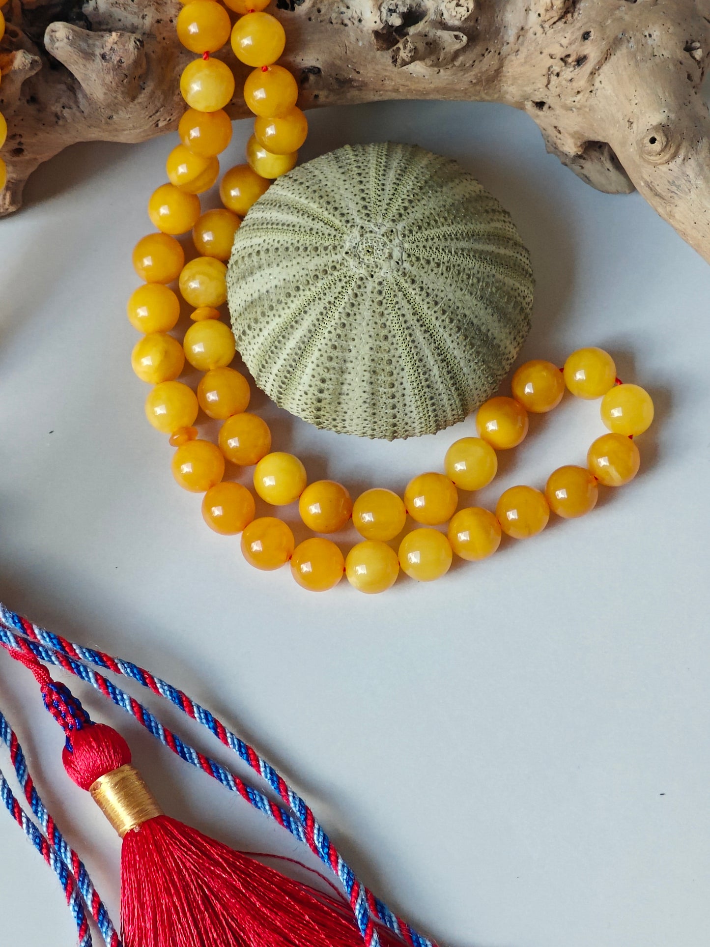 Aged Butterscotch & Honey Amber Tasbih – 66 Beads