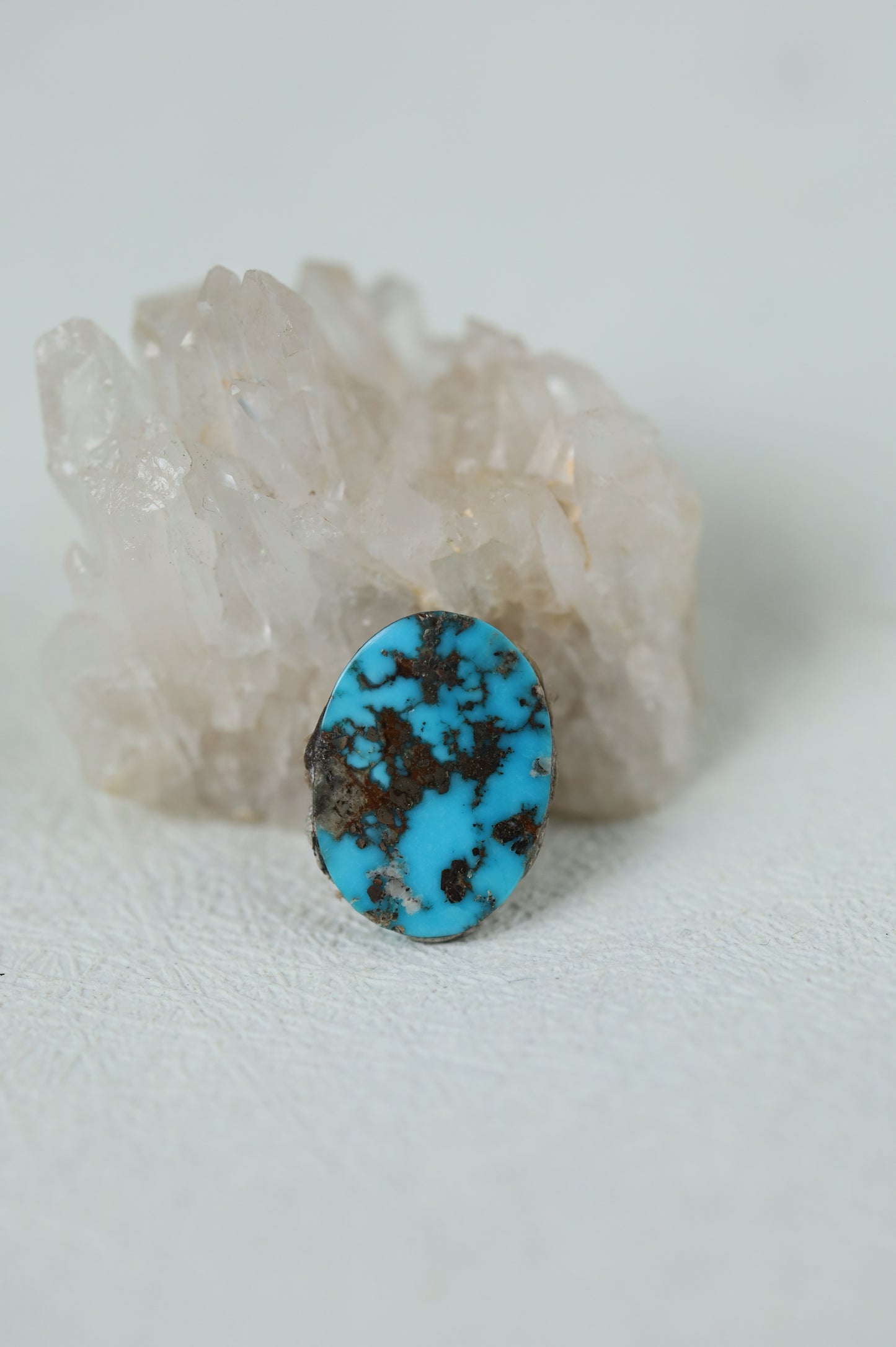 Raw Natural Persian Turquoise Cabochon from Neyshabur