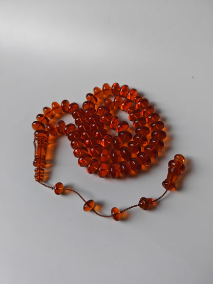 German Bakelite Donut Tasbih – 61 Beads, 76g