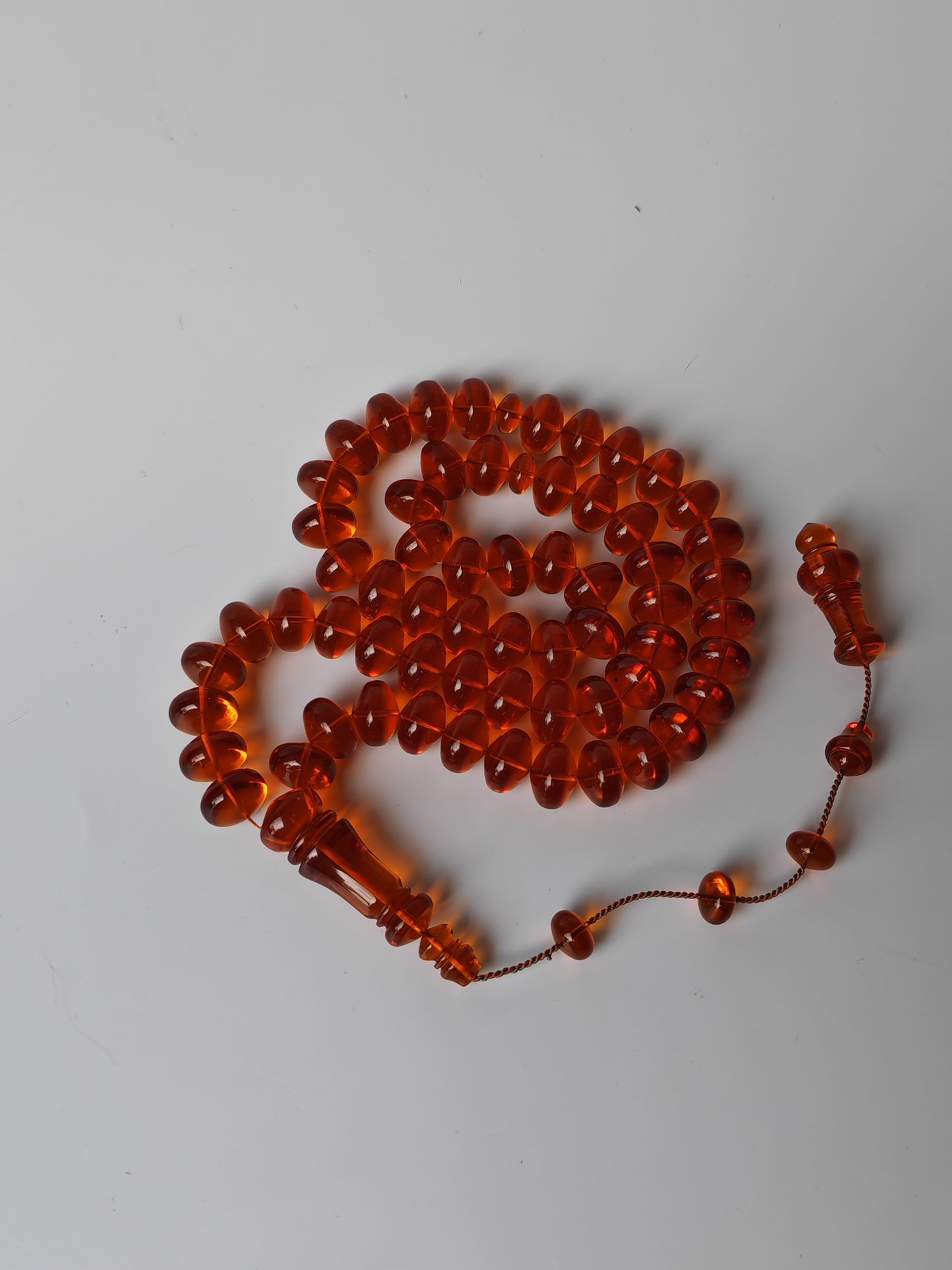 German Bakelite Donut Tasbih – 61 Beads, 76g