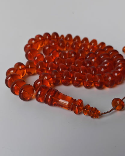 German Bakelite Donut Tasbih – 61 Beads, 76g