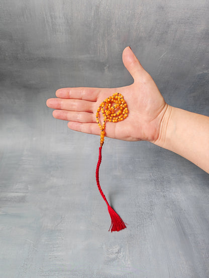 Super Micro 3.5mm Natural Amber Tasbih | 99 Beads