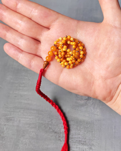Super Micro 3.5mm Natural Amber Tasbih | 99 Beads