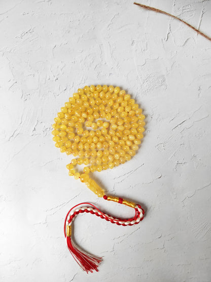 Rare Istanbul-Style Amber Tasbih 143 Micro Beads – 5.7×6.8mm, Tiger Imam, Lightweight Collector Piece