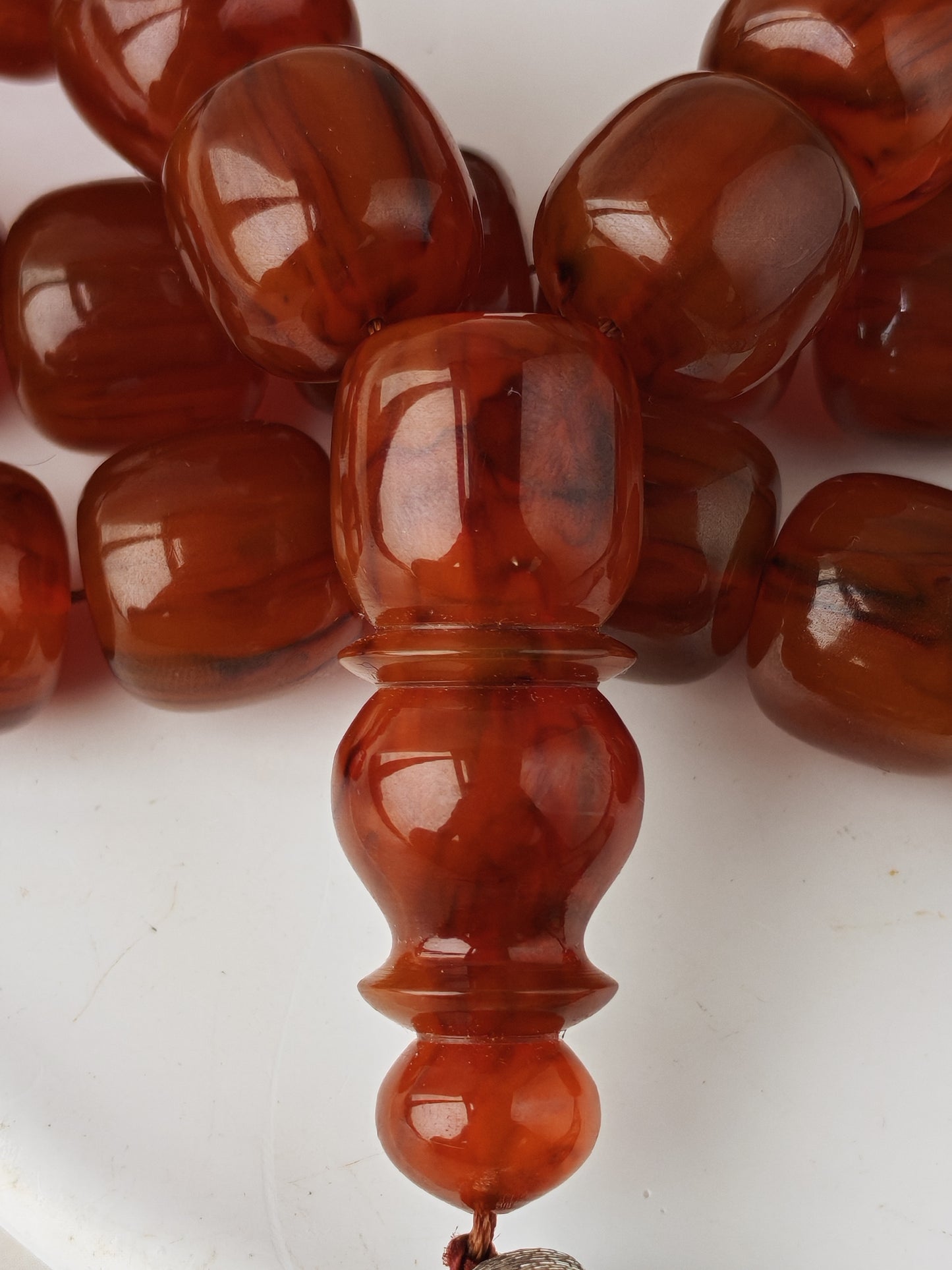 Tartaruk Tasbih | 33 Barrel Beads | 90g+ | Mosul Craft | German Material