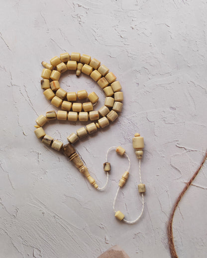 American Bakelite Rosary – 45 Barrel Beads | Kuwaiti Cut