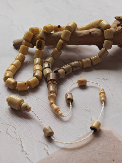 American Bakelite Rosary – 45 Barrel Beads | Kuwaiti Cut