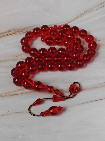 American Bakelite Misbah – 41 Beads | Rare Jumbo Size | Originally Dice