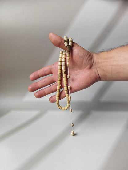 American Bakelite Rosary – 45 Barrel Beads | Kuwaiti Cut