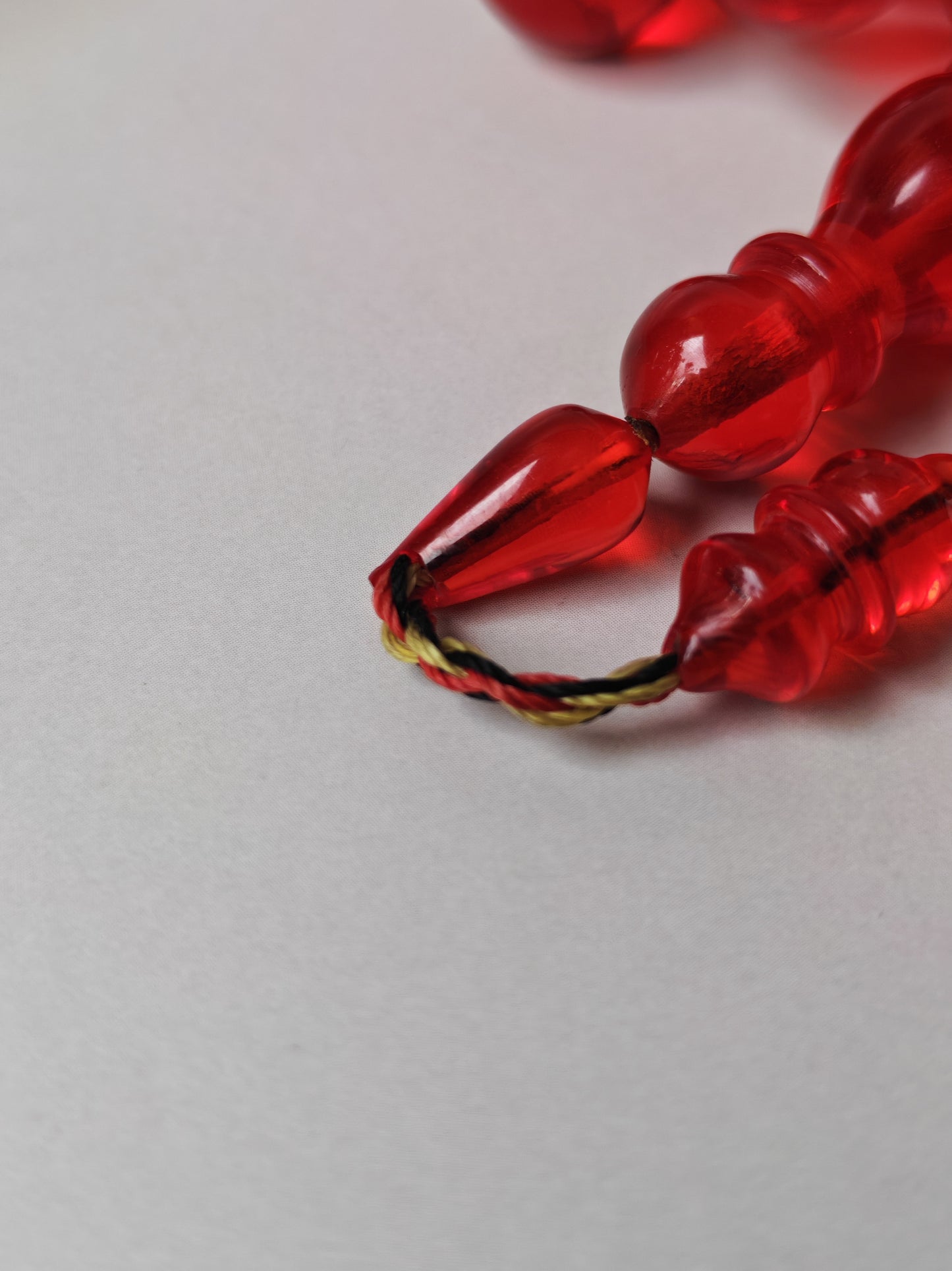 American Bakelite Misbah – 41 Beads | Rare Jumbo Size | Originally Dice