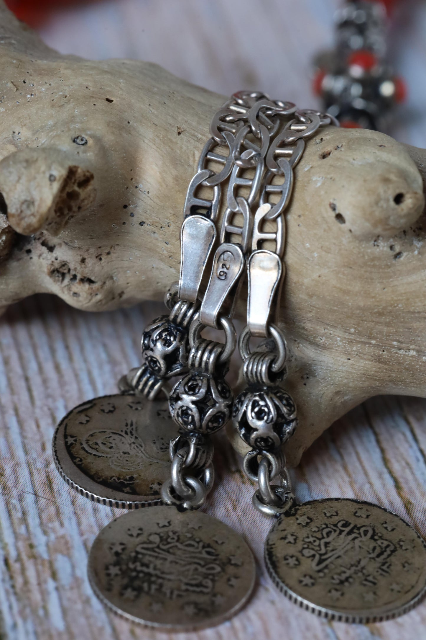 Antique "Cherry Amber" Faturan Misbah - 33 Beads