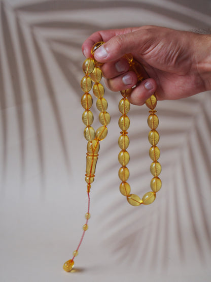 Big Citron Olive Shape Rosary