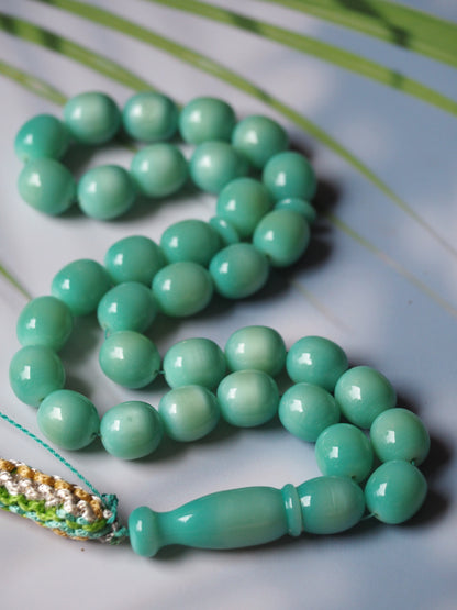 Mint Dual Colour Bakelite Rosary