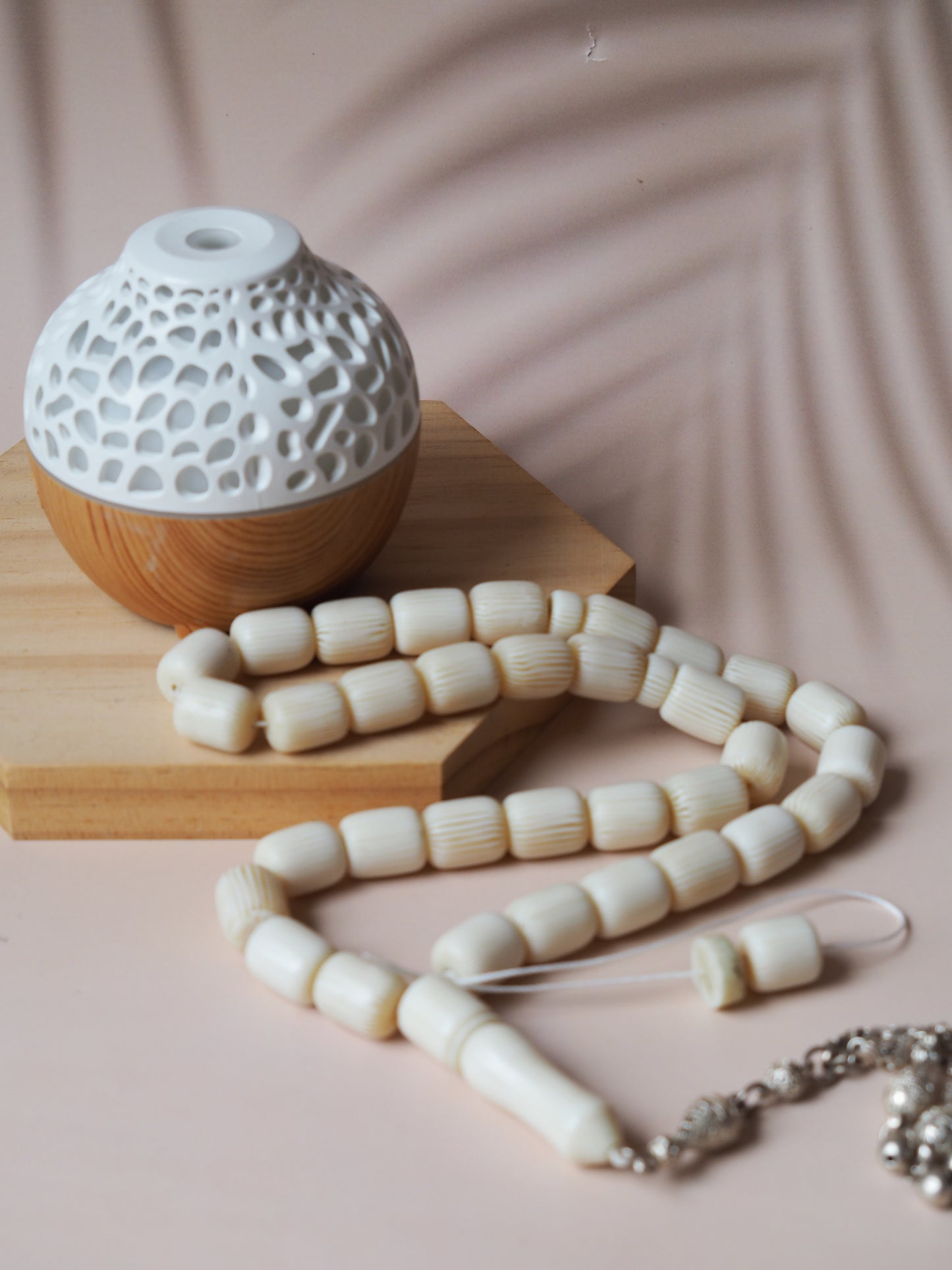 Galalith Rosary / Tasbih Ivory Color