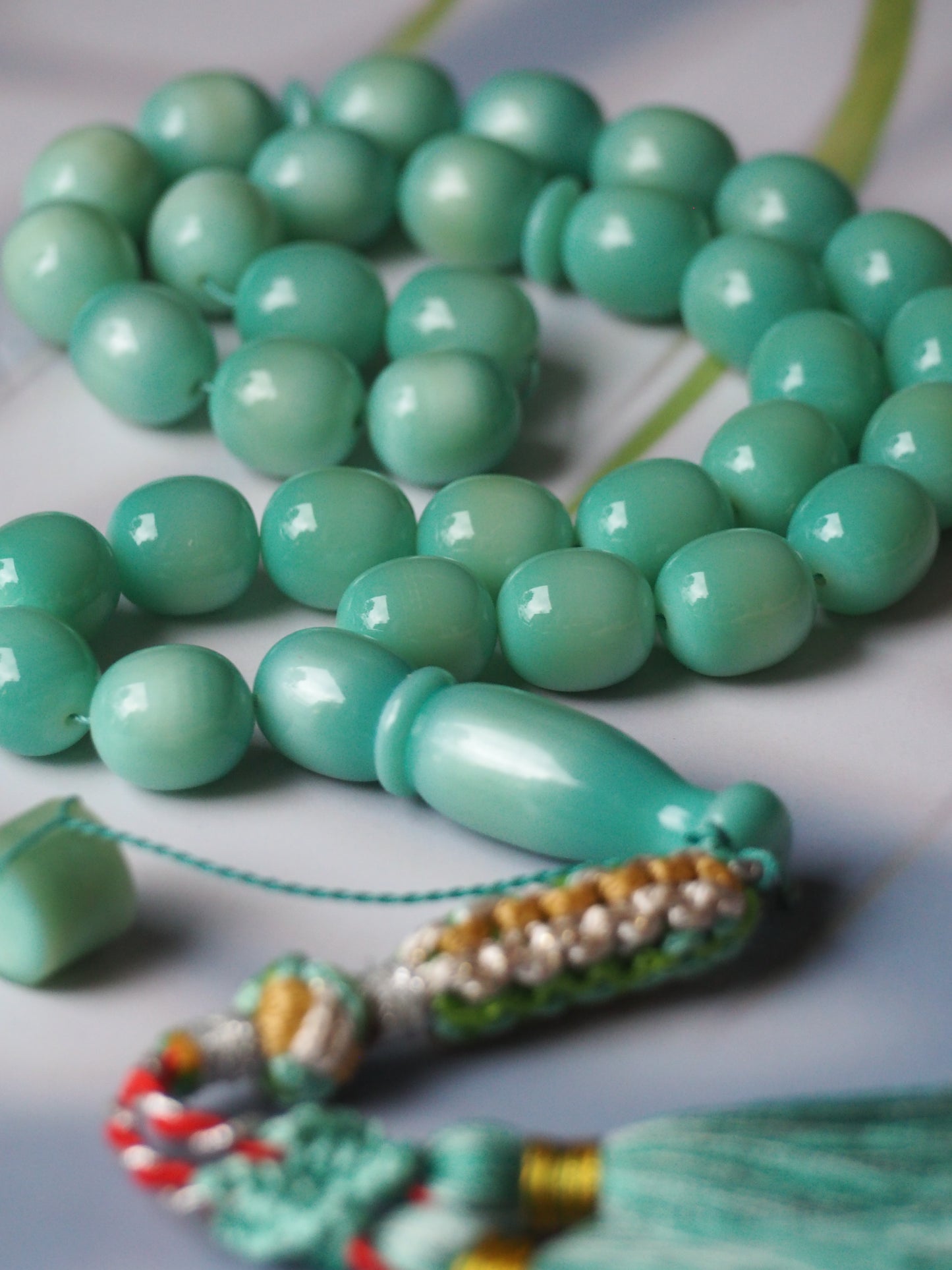 Mint Dual Colour Bakelite Rosary