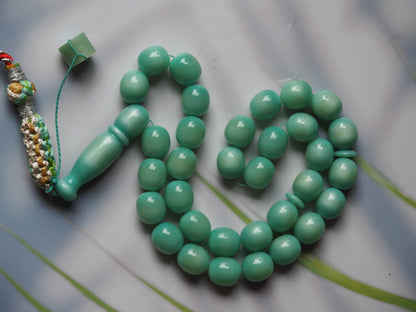 Mint Dual Colour Bakelite Rosary