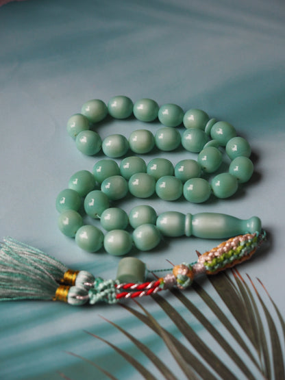 Mint Dual Colour Bakelite Rosary