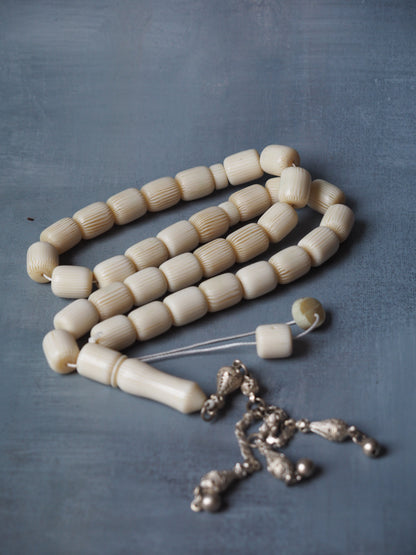 Galalith Rosary / Tasbih Ivory Color