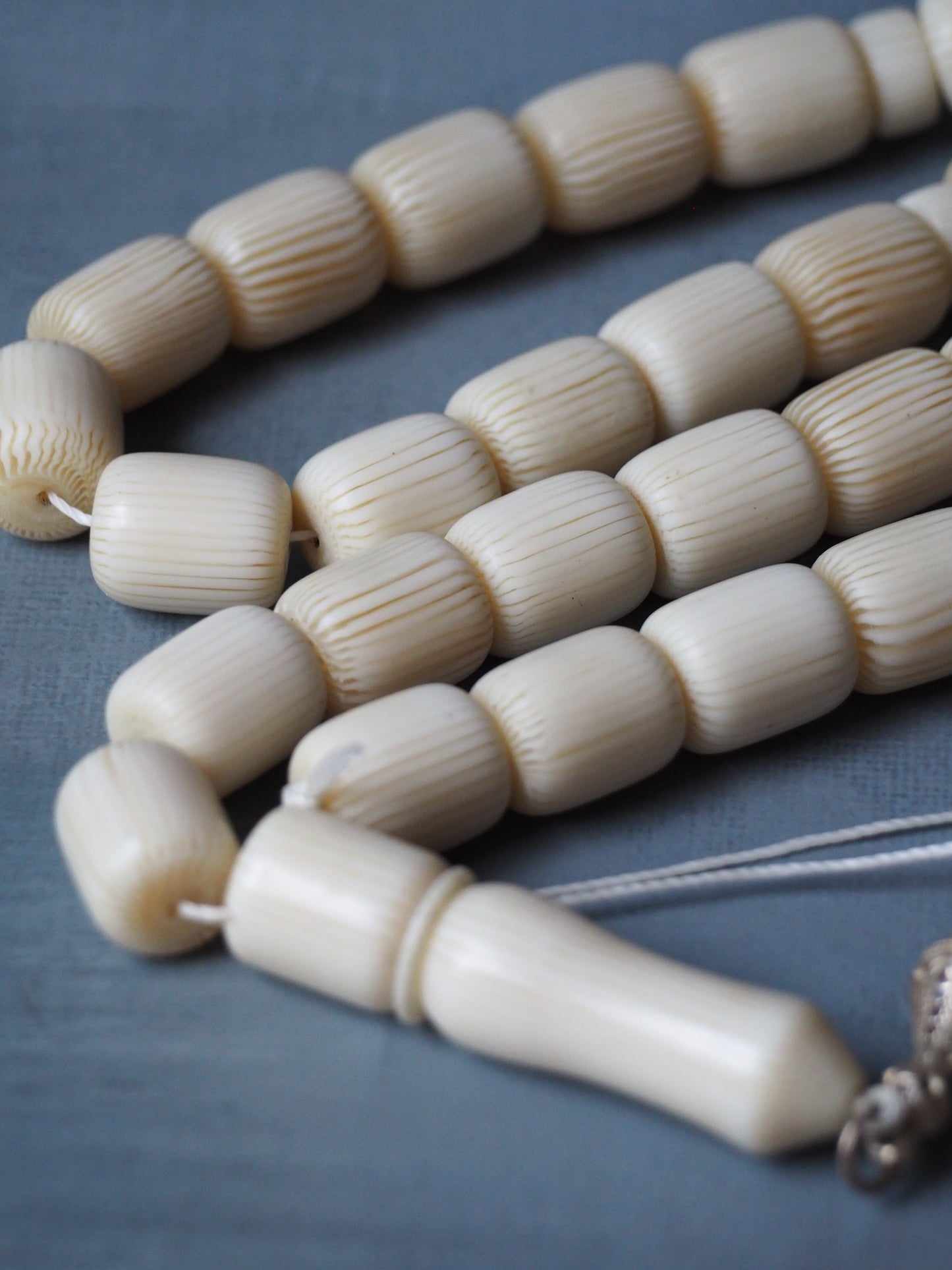 Galalith Rosary / Tasbih Ivory Color