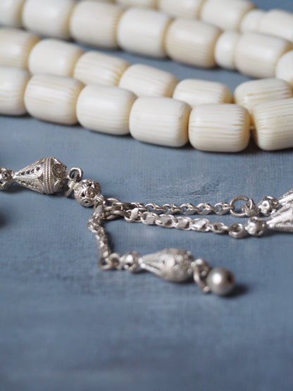 Galalith Rosary / Tasbih Ivory Color