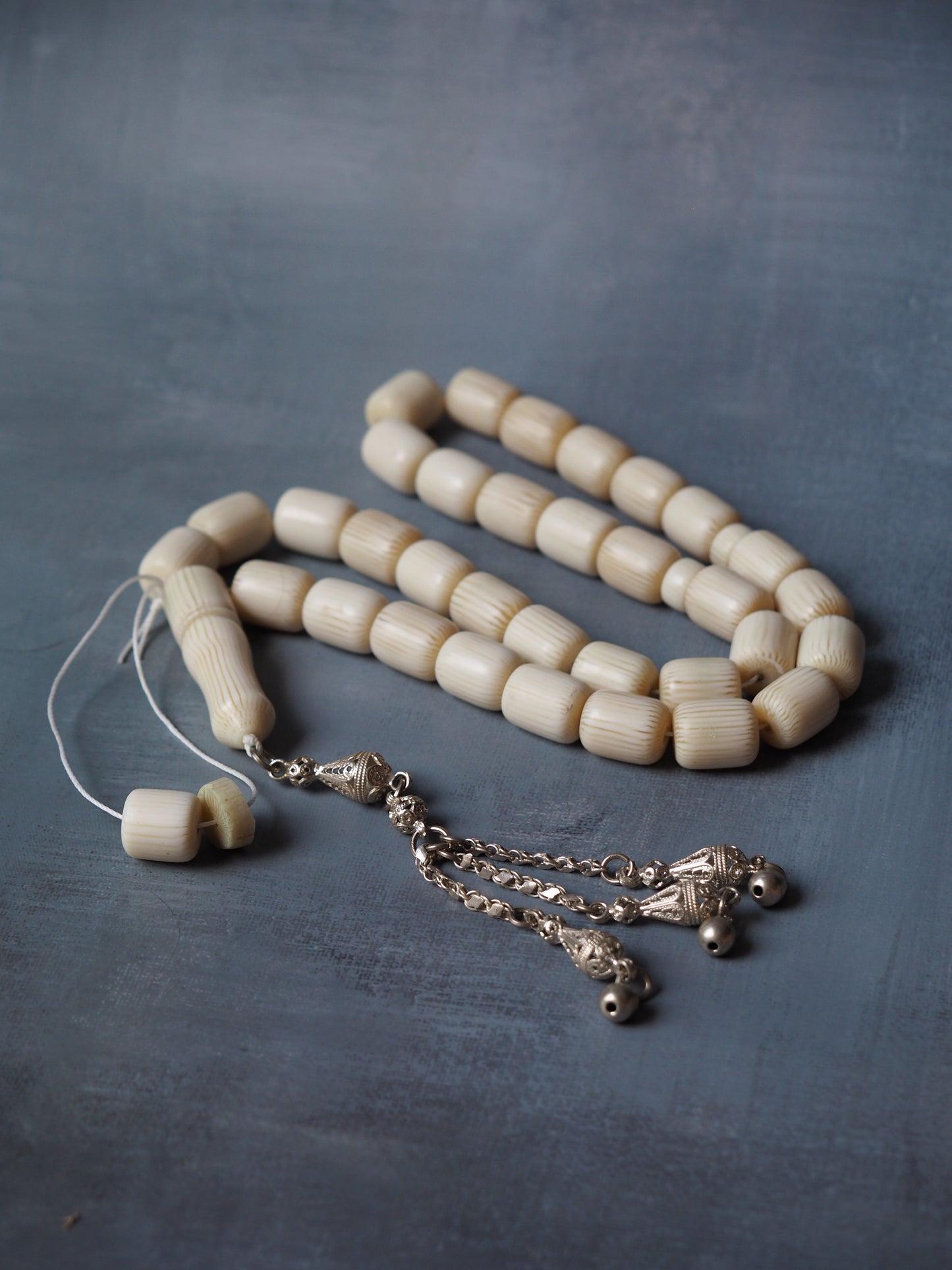 Galalith Rosary / Tasbih Ivory Color