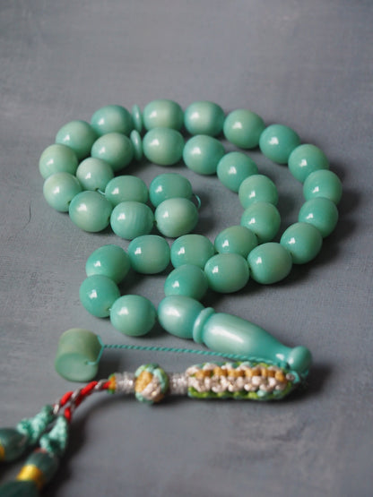 Mint Dual Colour Bakelite Rosary