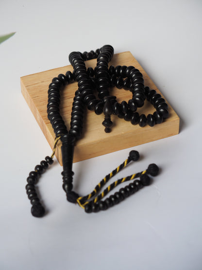 Ebony Wood Black Donut Shape Rosary for 1000 prayers