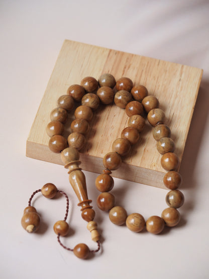 Kokka Wood Rosary Round Beads