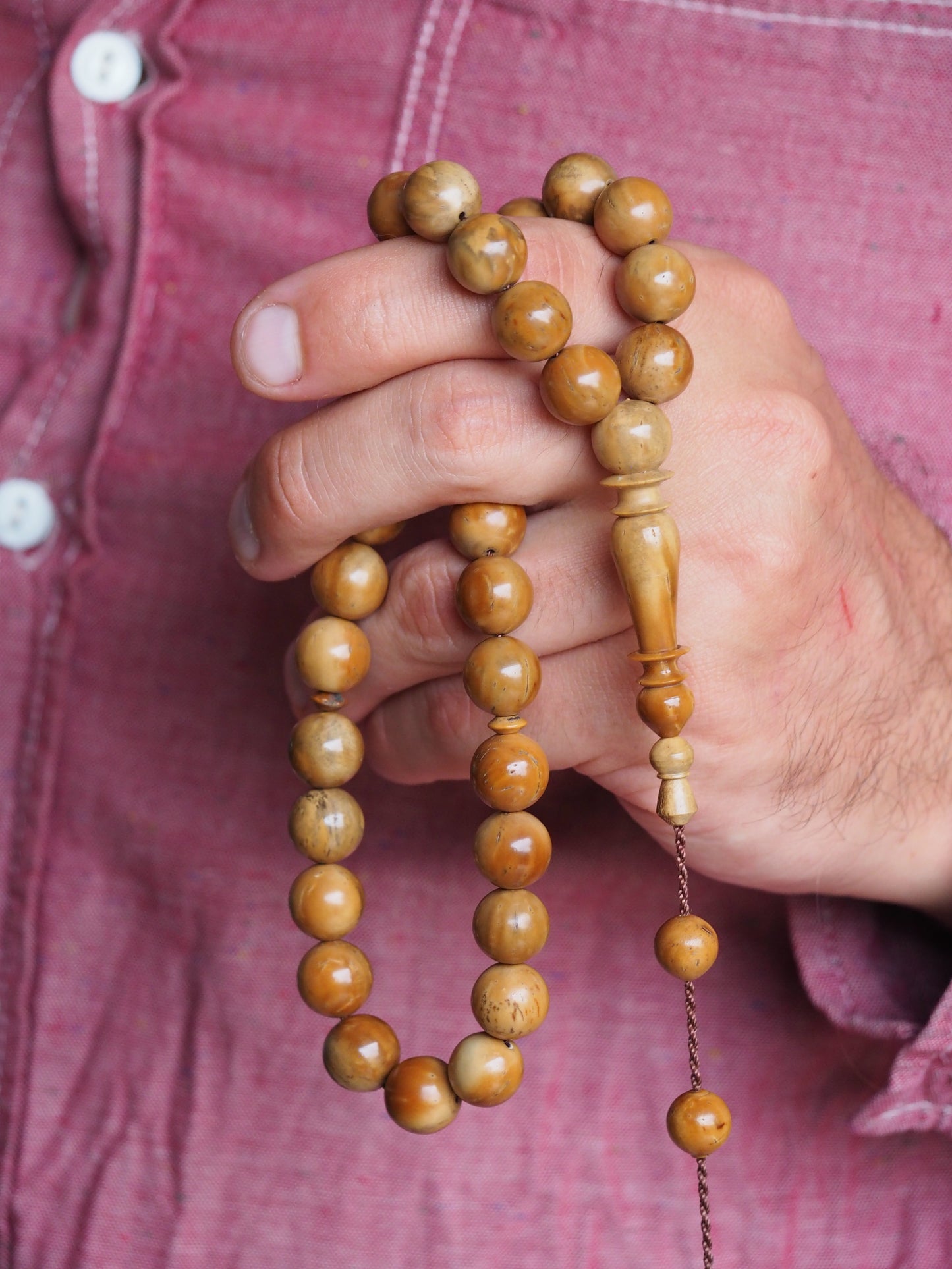 Kokka Wood Rosary Round Beads