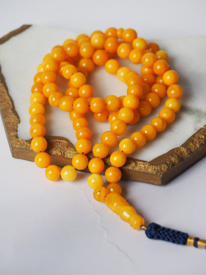 Antique Amber Rosary