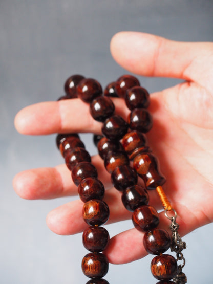 Brown Galaxy Bakelite Tasbih 33 Beads 99g