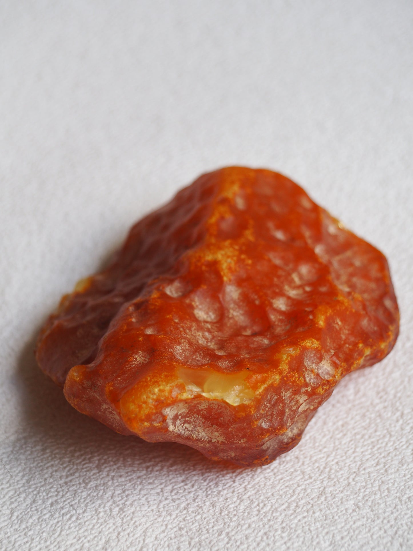 Large Raw Natural Cognac Amber Piece 240g