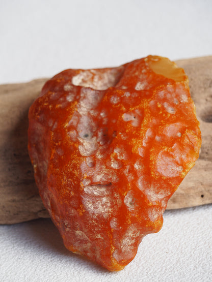 Large Raw Natural Cognac Amber Piece 240g