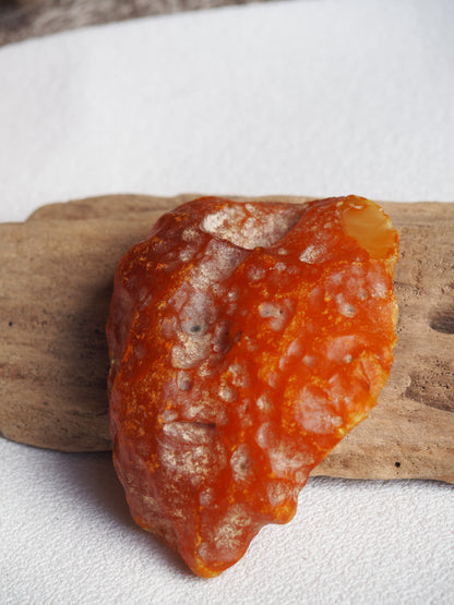 Large Raw Natural Cognac Amber Piece 240g