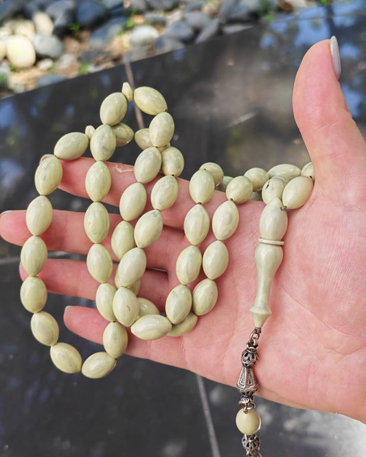 Vintage Chernobyl Bakelite Tasbih – 49 Beads + 17 spare
