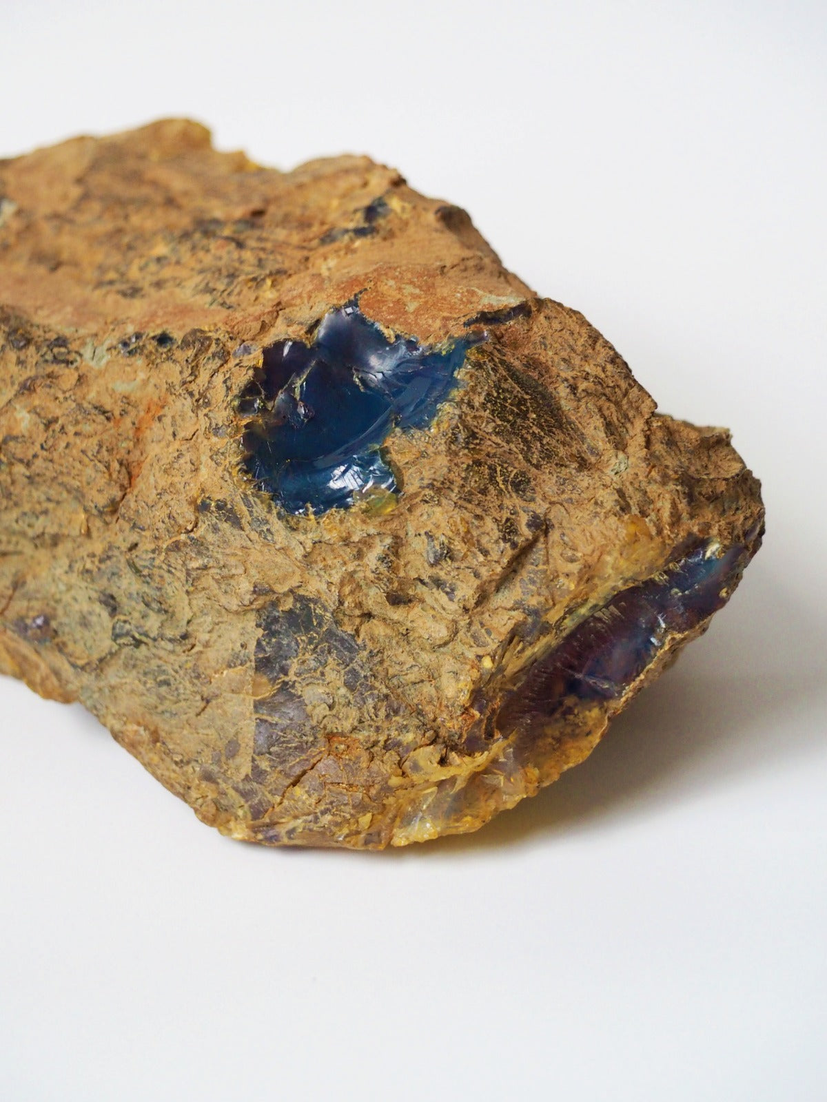 RARE Natural Blue Dominican Raw Amber Piece 220g