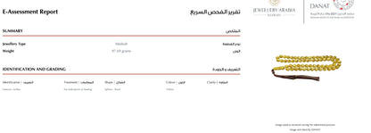 Highly Collectible Extra Long Natural Amber Misbaha 61 Beads from Private Collector from Poland + Certificate