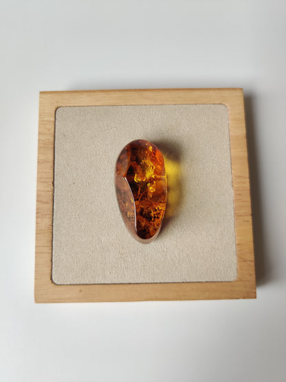 Raw Citron Baltic Amber | Irregular | Transparent