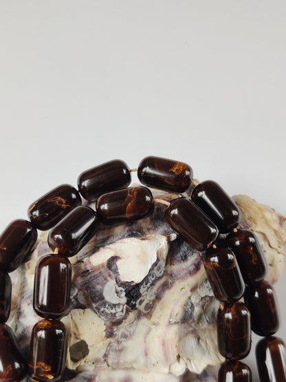 American Galaxy Bakelite Tasbih | 35 Barrel Beads