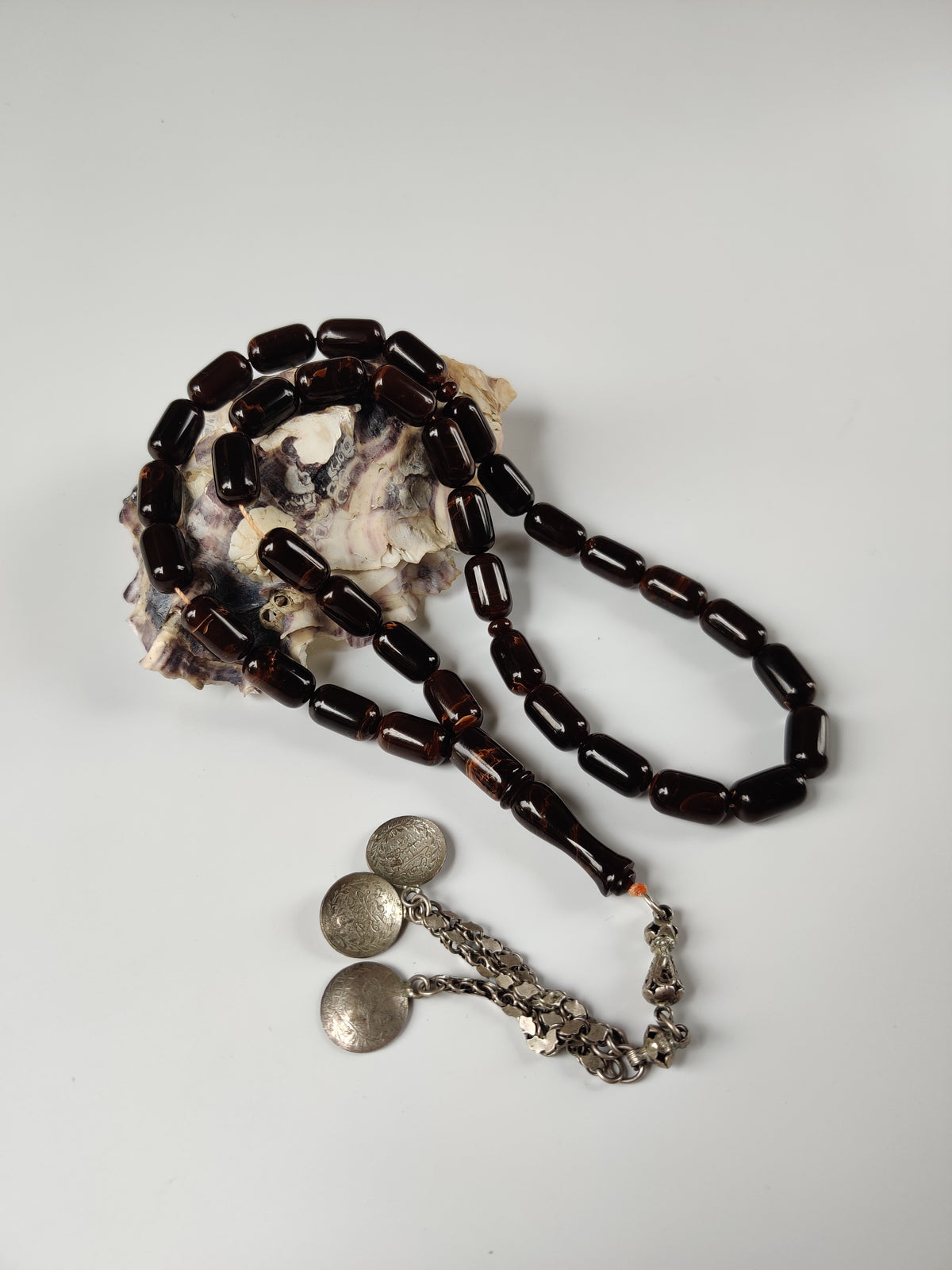 American Galaxy Bakelite Tasbih | 35 Barrel Beads